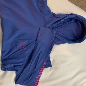 Vineyard Vines Women’s Long Sleeve Shirt with hood